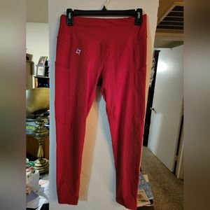 Sz M Gently used Red Leggings